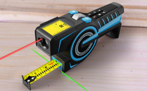 Mileseey ACEGMET DTX10 3-in-1 Measuring Equipment Digital Tape Measure 100M with Bluetooth Connection ±0.1mm Accuracy 2.0" IPS Display Incremental Measurement