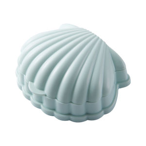 Creative Shell-Shaped Dust-Proof Soap Storage Box Household High-Quality Plastic Draining Soap Box