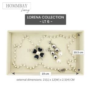 HOMMBAY Living Jewellery Jewelry Trinket Earring Ring Accessories Accessory Organizer Organiser Storage Box Tray Lorena Tray Christmas Gift LT 1