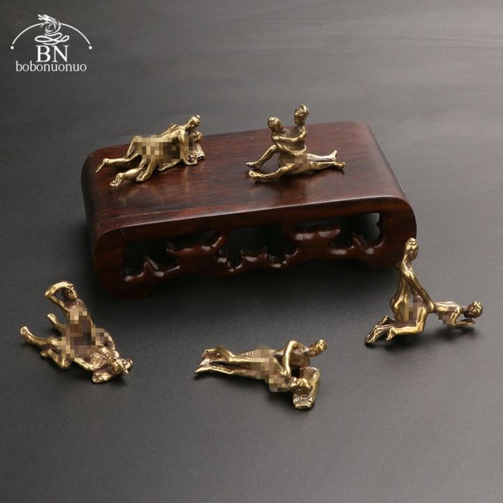 Vintage Brass Animal Figurines  Copper Miniatures Figurines