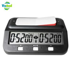 Board Game Stopwatch Professional Competition Timer Plastic Battery Powered Multifunctional Lightweight for Family Personal Use