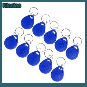 [Nicoles] 10pcs TK4100พวงกุญแจ125KHz RFID Proximity ID Card Token Tags Key fobs NFC