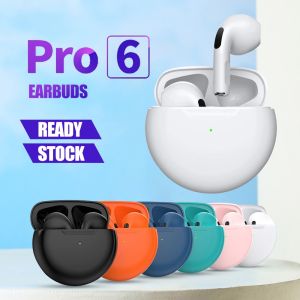 🎧【Readystock】 + FREE Shipping 🎧 Original Pro6 TWS Headset Wireless Earphones Touch/Bluetooth 5.0/Sports/Music Headphones For Smartphone