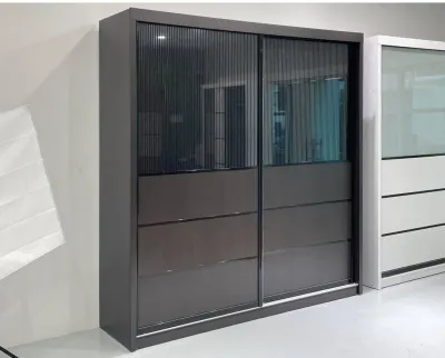 [FREE INSTALL] Almari Baju Sliding Wardrobe: sizes 6×8 8×8 Anti‑Jump Sliding Door Wardrobe