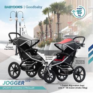 Stroller Babydoes CH LP 5016 Jogger Stroller Kereta Dorong Bayi Murah - Lazada