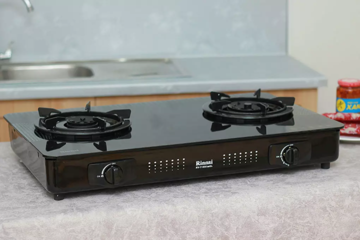 BẾP GA ĐÔI RINNAI RV-715 Slim(GL)