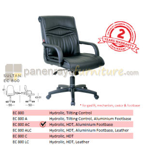 Kursi Kantor TKDN Certified Sultan EC 800 850 900 ALC LC AC C A AL L Kursi Direktur Manager Hadap bisa request warna