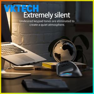 [Vktech] Wireless Vertical Mouse 3200DPI Ergonomic Design for Gaming and Office Long-lasting Battery