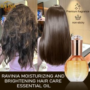 【RAVINIA】Hair oil serum hair oil for frizzy hair 40ml Moisturizing Smooth Shiny Brighten Nourish Repair