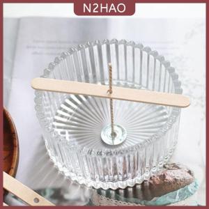 N2HAO 50 cái nến bằng gỗ bấc chủ sở hữu nến thanh chủ sở hữu cho nến làm