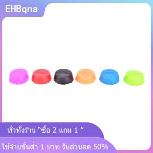 [COD] EHBqna KITCHEN ฝาปิดขวดซิลิโคนแบบใช้ซ้ำได้6ชิ้นฝาปิดขวดโซดาโคล่าจุกประหยัดไวน์