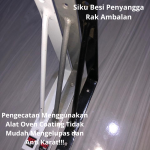 Rak Besi Siku Penyangga Ambalan Rak Dinding Tempel 1pcs/1biji