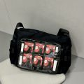 Transparent Pocket School Concert Bag Sling Messenger Bag for Girls. 