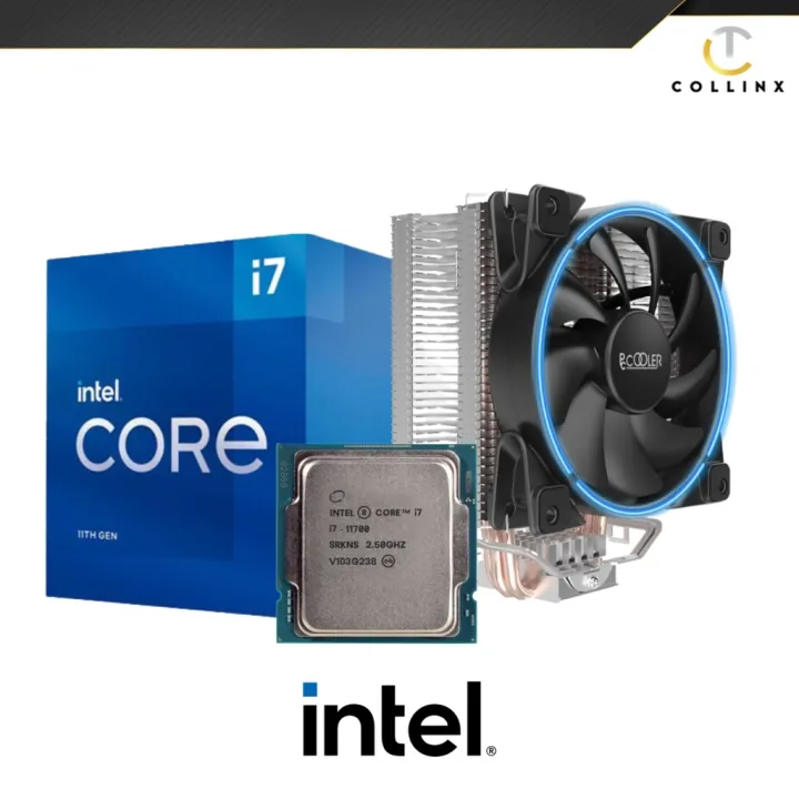 CPU Intel Core i7-11700 11th Gen CPU Processador Intel I711700KF 11 Geraço KaBuM