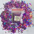 Chunky Glitter 3gr Gliter Butir Besar Keping Serbuk Tebal Gold Silver Bronze Black Pink Green Red Blue Purple Magenta Brown Hiasan Resin Make Up NailArt Body Painting Kuku Sparkle Sparkling Mengkilap Berkilau Taburan Tempelan Butiran Shopping Arena Malang. 