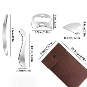 BỘ 4 MÓN Bộ Dụng Cụ Chải Cơ IASTM Vật lý Trị Liệu Cho Cơ Bắp Massage Physiotherapy Physical Therapy Tool PVN9929