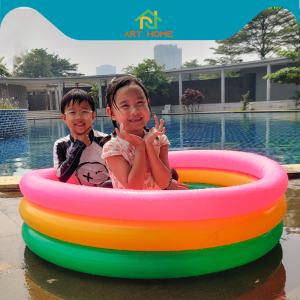 Kolam Renang Anak Tiup/Kolam Mandi Bola anak Inflatable Rainbow - ARTHOMEDECOR