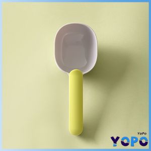 YP Rice Scoop with Clip and Seal Kitchen Shovel for Flour and Grains 4 Colors Available