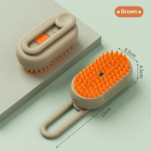 Electric Pet Brush 3 in 1 Steam Brush For Cat Massage Dog Brush Cat Brush Pet Grooming Comb Hair Removal