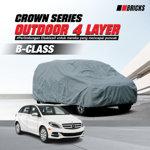 4 Layer Cover Mercy B-Class Sarung Mobil Super Outdoor Anti UV & Waterproof  BRICKS