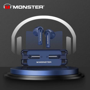 [READY STOCK]Monster XKT08 Bluetooth Earphone Wireless Earphone Gaming Bluetooth 5.3 TWS Sports Bluetooth Earphone