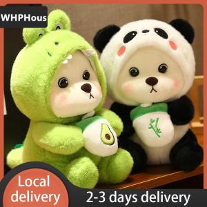 [COD] WHPHous Ship within 24 hours Crossdressing Capibara Unicorn Panda Teddy Bear Doll Plush Toys Gift For Children