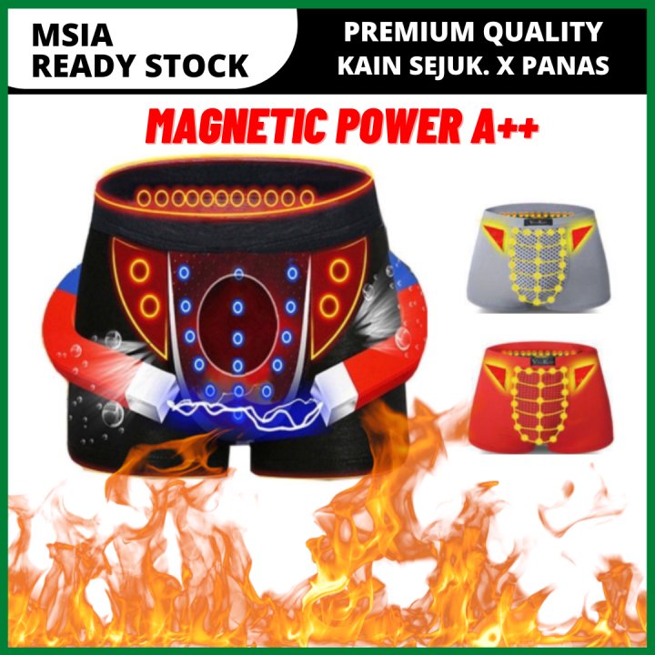 Seluar Dalam Ajaib Power Magnetic Underwear Strong Men Lelaki