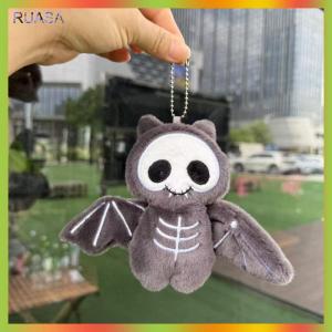 RUASA กระเป๋าเป้สะพายหลังสุดสร้างสรรค์สำหรับเด็กของขวัญวันหยุดพวงกุญแจตุ๊กตายัดนุ่นรูปการ์ตูนสุดฮาโลวีน