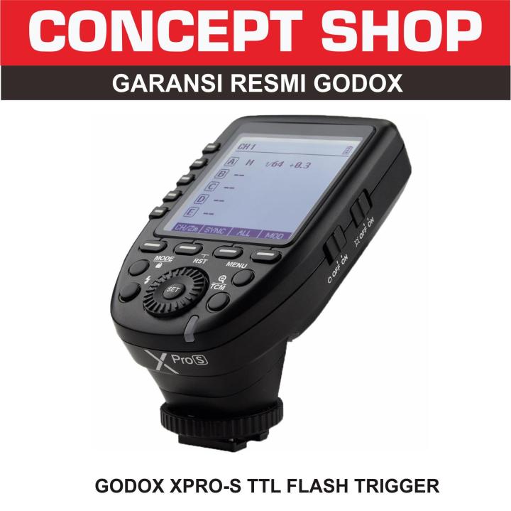 Godox XPRO-S TTL Wireless Flash Trigger Transmitter for SONY