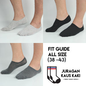 Juragan Kaus Kaki - Kaos Kaki Bawah Mata Kaki Hidden Socks Invisible Socks Katun Murah