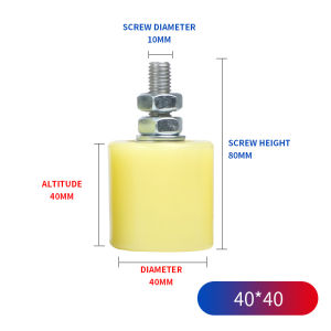 Nylon Roller Sliding Door Bearing Guide Wheel - Iron Door Fixed Pulley Electric Door Upper Wheel