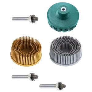 Multiple Color Abrasive Rotary Brush 2 Inch For Professional Welding Slag Removal And Material Smoothing