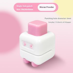 Xách tay lỗ đơn puncher cho Diy dự án và sinh viên sử dụng Hướng dẫn sử dụng dụng cụ đục lỗ giấy tờ