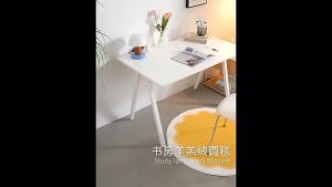 Mishilei Easy To Maintain Round Living Room Bedroom Carpet Artificial Cashmere Material Anti Slip Rug Cartoon