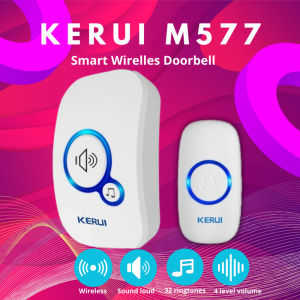 Bel Rumah Wireless Bel Pintu Doorbell KERUI M577 Door Bell Waterproof Transmitter F53