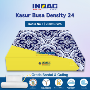 Kasur Matras INOAC EOM D24 Tebal 25 cm Semua Ukuran Garansi 20 Tahun Asli Murah By Inoac Store