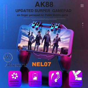Gamepad Memo Model Terbaru AK88 Mobile Game Controller - Gamepad Joystick Cooler Fan Untuk Handphone Free Fire PUBG Game - My