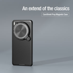 Nillkin Classic Twill Holder Cover for vivo X200 Ultra MagSafe Phone Cases Flip-Style Lens Protective Back Cover