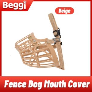 Dog Breathable Mouth Cover Adjustable Muzzle For Dog Mouth Guard Anti Bite