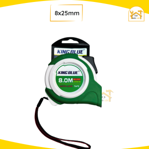 Thước cuộn tự hãm khóa tự động (Auto lock) KingBlue chiều dài 5m x 25mm 8m x 25mm MD - Hàng chính hãng.