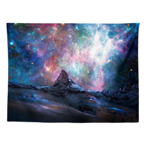 Landscape background wall tapestry painting hanging cloth Digitally Printed Tapestry Fabric Nordic Style