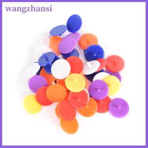 wangzhansi 50X Plastic Golf Ball mark Position Markers Diameter 24mm Golf Accessories