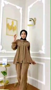 SETELAN BAJU WANITA|ONE SET SETELAN WANITA TERBARU|SETELAN WANITA CRINCLE URAGIRI|ONE SET CRINCLE URAGIRI|BAJU SETELAN CELANA WANITA