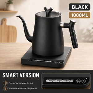 1000ML Smart Gooseneck Electric Kettle Precise Temp Control Keep Warm Pour Over Kettle for Coffee and Tea Brewing
