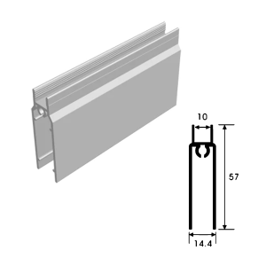 Sliding Wardrobe Mechanism Aluminum