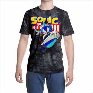 Kaos 3D 3 Dimensi  Sonc The Hedgehog Premium Bangkok Thailand
