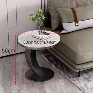 Sofa Side Table Living Room Sofa Table Sofa Side Table Living Room Double-Layer Corner Table Special-Shaped Table Creative Restaurant Balcony Side Table Living Room