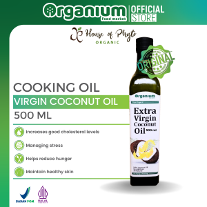 Virgin Coconut Oil ORGANIUM 100% Minyak kelapa Murni - 500ml