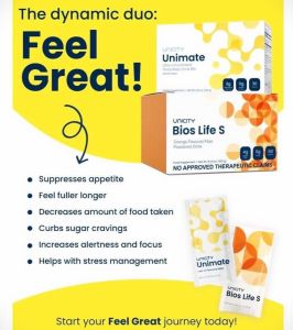 UNICITY FEEL GGREAT SYSTEM UNIMATE/FIBER MATRIX COMBO