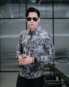 MOTIF KEMUNING Baju Atasan Kemeja Batik Slimfit Pria Premium Modern Lengan Panjang Pendek Full Furing | HANDAYANI BATIK
